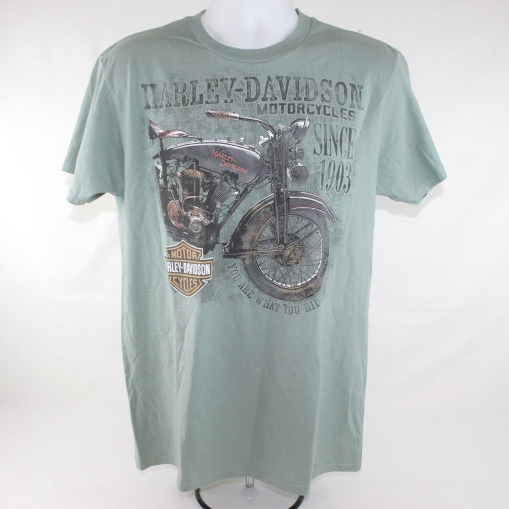 Harley Davidson You are What Your Ride Cherokee NC Shirt Size Medium New w/Tags